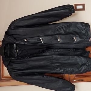 Leather Genuine Black  Jacket  GREE BELL